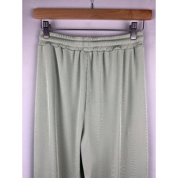 Women’s Katch Me Sage Green Ribbed Pants Size M - Picture 4 of 8
